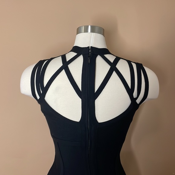 29. BEBE Bandage Dress - Picture 4 of 6